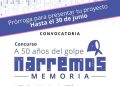 Se prorrogó hasta el 30 de junio la convocatoria “Narremos MEMORIA”