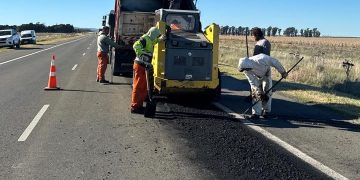 Máxima precaución: avanzan las tareas de reparación en la ruta 51 y se multiplican los controles por tránsito restringido