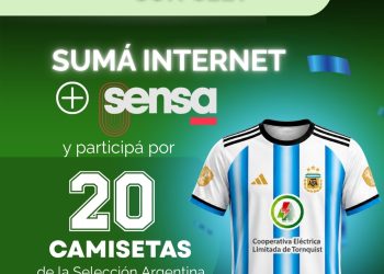 Más megas, más ahorro: la Cooperativa Eléctrica lanza una promo con SENSA y premios para sus usuarios