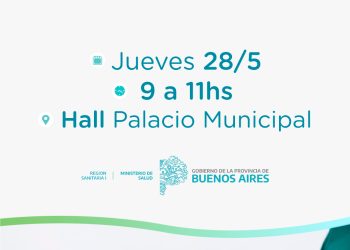 Jueves 28: Jornada de vacunación antigripal en el hall de Palacio Municipal