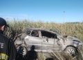 Robó un auto, volcó y fue detenido tras intentar llevarse otro vehículo