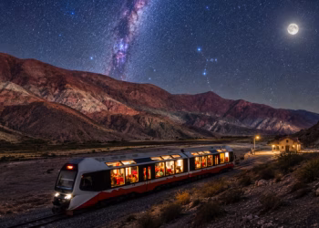 Astroturismo sobre rieles: el único tren «planetario» de Argentina anuncia sus viajes nocturnos para la temporada de invierno
