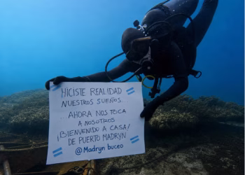 Puerto Madryn le respondió a Lionel Messi desde la Patagonia