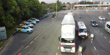 Control vehicular estratégico en el acceso a la autopista Riccheri
