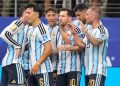 Argentina venció a Austria con dos goles de Messi y se clasificó a los 16avos de final