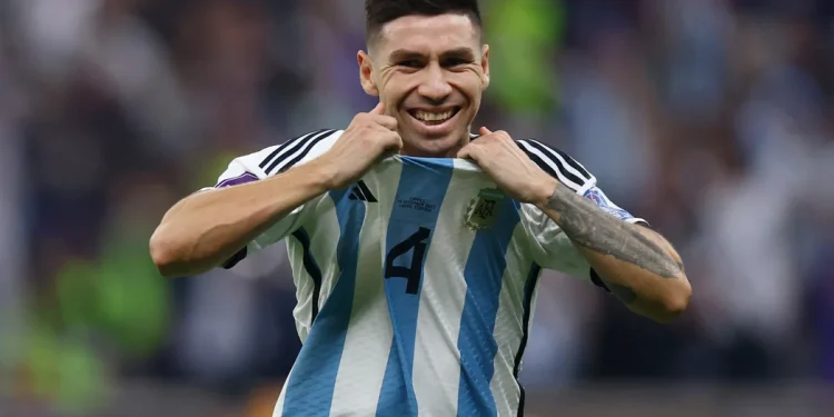 Gonzalo Montiel se lesionó y no podría jugar ante Austria