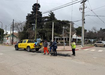 Vialidad Provincial despliega un megaoperativo de bacheo y mantenimiento en la zona serrana