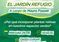 ‘El jardín refugio’, charla sobre plantas nativas en Sierra de la Ventana