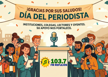 Gracias por acompañarnos a contar la realidad de nuestra región
