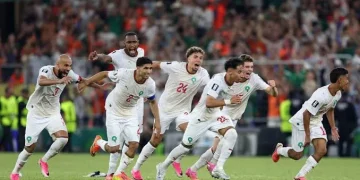 Marruecos también se metió por penales en octavos del Mundial