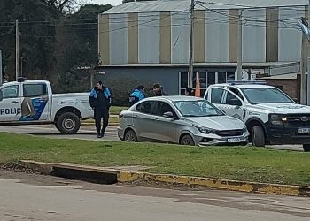 Espectacular persecución cinematográfica en Sierra de la Ventana termina con un detenido y un choque policial