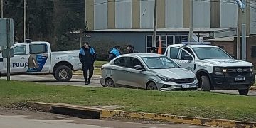 Espectacular persecución cinematográfica en Sierra de la Ventana termina con un detenido y un choque policial