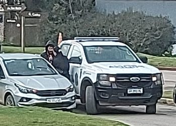 Espectacular persecución cinematográfica en Sierra de la Ventana termina con un detenido y un choque policial
