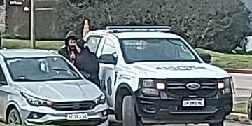 Espectacular persecución cinematográfica en Sierra de la Ventana termina con un detenido y un choque policial
