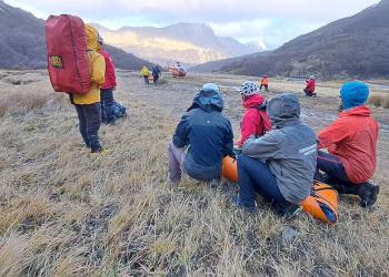 Tragedia en el fin del mundo: el minucioso operativo para rescatar los cuerpos de un guía local y una turista uruguaya en el glaciar Vinciguerra