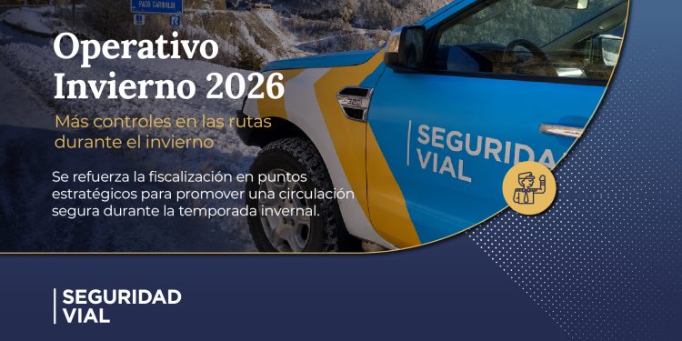 Operativo Invierno: Despliegan controles fijos, dinámicos y con drones en las principales rutas del país