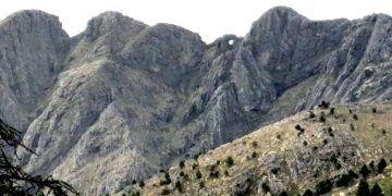 Hubo leves nevadas en la zona del Abra de la Ventana