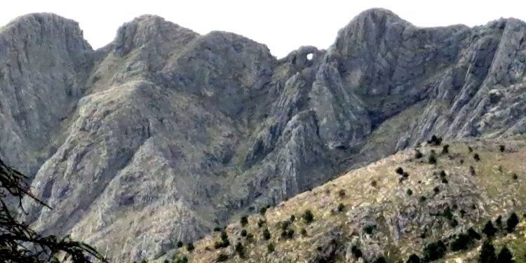 Hubo leves nevadas en la zona del Abra de la Ventana