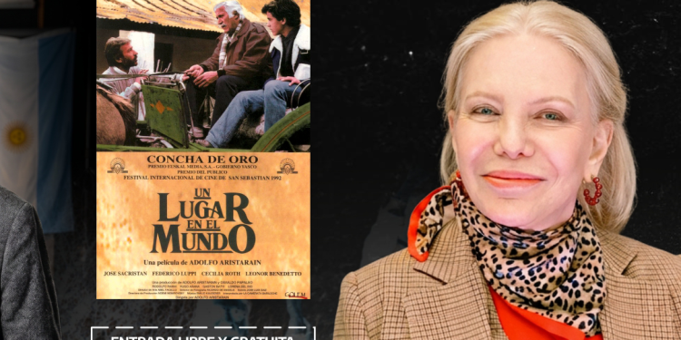 Con una charla de Cecilia Roth, proyectan “Un lugar en el mundo” en el Teatro Argentino