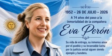 A 74 años de su paso a la inmortalidad: el Partido Justicialista de Tornquist convoca a un acto homenaje a Eva Perón en Sierra de la Ventana