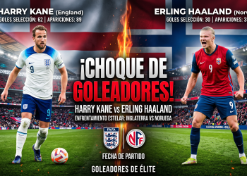 Inglaterra y Noruega se enfrentan por un lugar en las semifinales del Mundial 2026