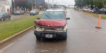 Siniestro vial en Avenida San Martín deja a una menor con heridas leves