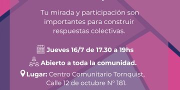 ‘Tejiendo redes con cuidado’: Invitan a una asamblea comunitaria