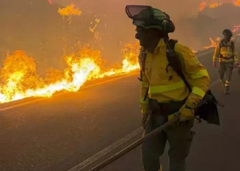 Al menos 12 muertos en un incendio forestal en España