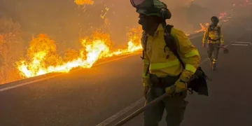 Al menos 12 muertos en un incendio forestal en España