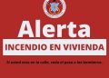 Susto de domingo: Bomberos controlaron un principio de incendio en una chimenea de Valle Hermoso