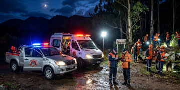 Sigue la intensa búsqueda de Agustín en Villa Ventana: tras más de 10 horas de operativo, las bajas temperaturas extremos complican el despliegue