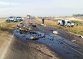 Trágico choque frontal en la Ruta 33: dos muertos a la altura de Bahía Blanca