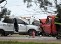 Violento choque en el acceso a Coronel Suárez 