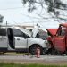 Violento choque en el acceso a Coronel Suárez