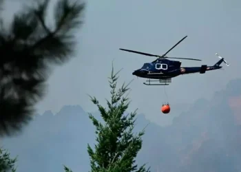Tragedia en San Juan: se cayó un helicóptero que iba a combatir incendios y murieron sus 7 ocupantes