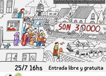 25 de Julio: Aniversario de Villa Ventana. Mucha actividad en la Macedonio!
