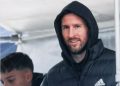 La primera aparición pública de Lionel Messi tras la final del Mundial: fue a ver un partido de Primera C