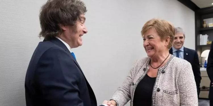 Georgieva visita la Argentina en un nuevo gesto de respaldo político del FMI a la gestión de Milei