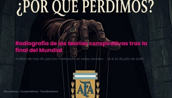 Las teorías conspirativas sobre la Selección Argentina crecieron cuatro veces en 48 horas