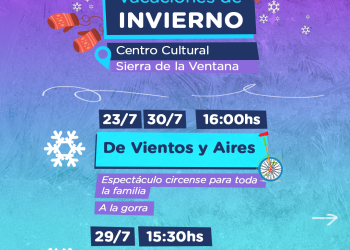 Vacaciones de invierno: Continúan en el distrito las actividades para toda la familia