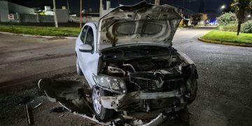 Tornquist: Choque entre dos automóviles