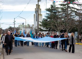 Saldungaray celebró sus 126 años con un emotivo acto junto a toda la comunidad