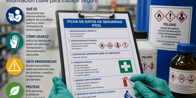 Fichas de Datos de Seguridad: el CPQ reclama controles para evitar información contradictoria sobre un mismo producto químico