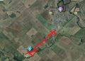 Corte programado de tránsito en camino vecinal de Saldungaray