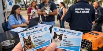 DNI obligatorio para perros y gatos en Villa María: registro gratuito y multas de hasta $844.000