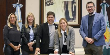 Financiación histórica de Provincia Leasing: Estefanía Bordoni firmó convenio para fortalecer el equipamiento de Tornquist