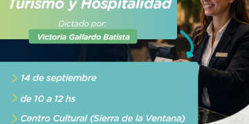 Turismo: Brindarán capacitaciones de hospitalidad y nuevas tendencias en gastronomía