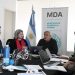 Javier Rodríguez encabezó la reunión de la Mesa Lechera Provincial