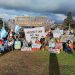 Sierra de la Ventana se movilizó en rechazo a la Ley de Inviolabilidad de la Propiedad Privada y en defensa del territorio