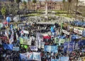 “No aceptamos una Argentina para unos pocos”: la marcha de San Cayetano reclamó trabajo, producción y justicia social